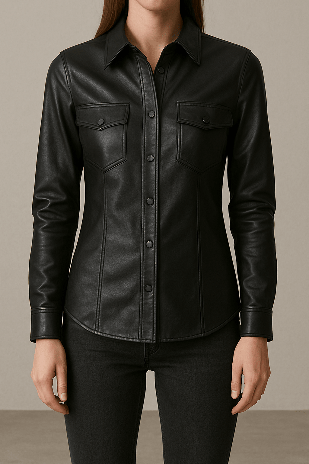 Women Leather Shirts and Jackets - TheBougees
