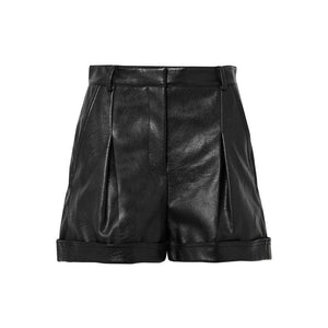 Sheep/Lambskin Leather Shorts Motor Biker hot Shorts - TheBougees