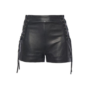 Side Lace Stylish Women Shorts - TheBougees