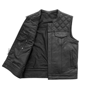 Genuine Leather Vest For Men's - TheBougees