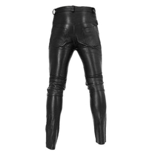 Genuine Sheep Soft Leather Trouser Pants Jogging Pant - TheBougees