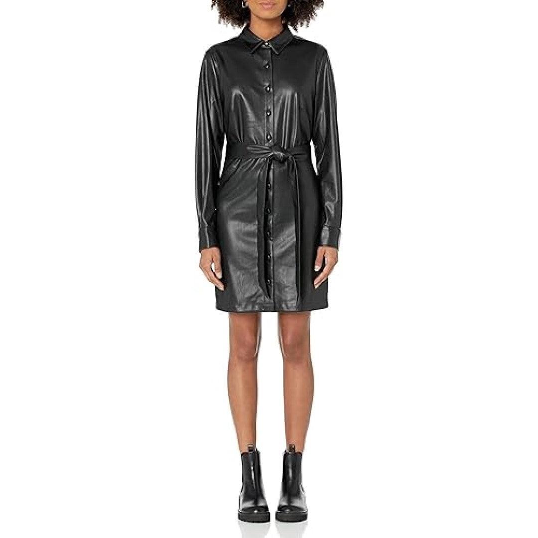 Hook And Loop Stylish Closer Leather Shirts - TheBougees