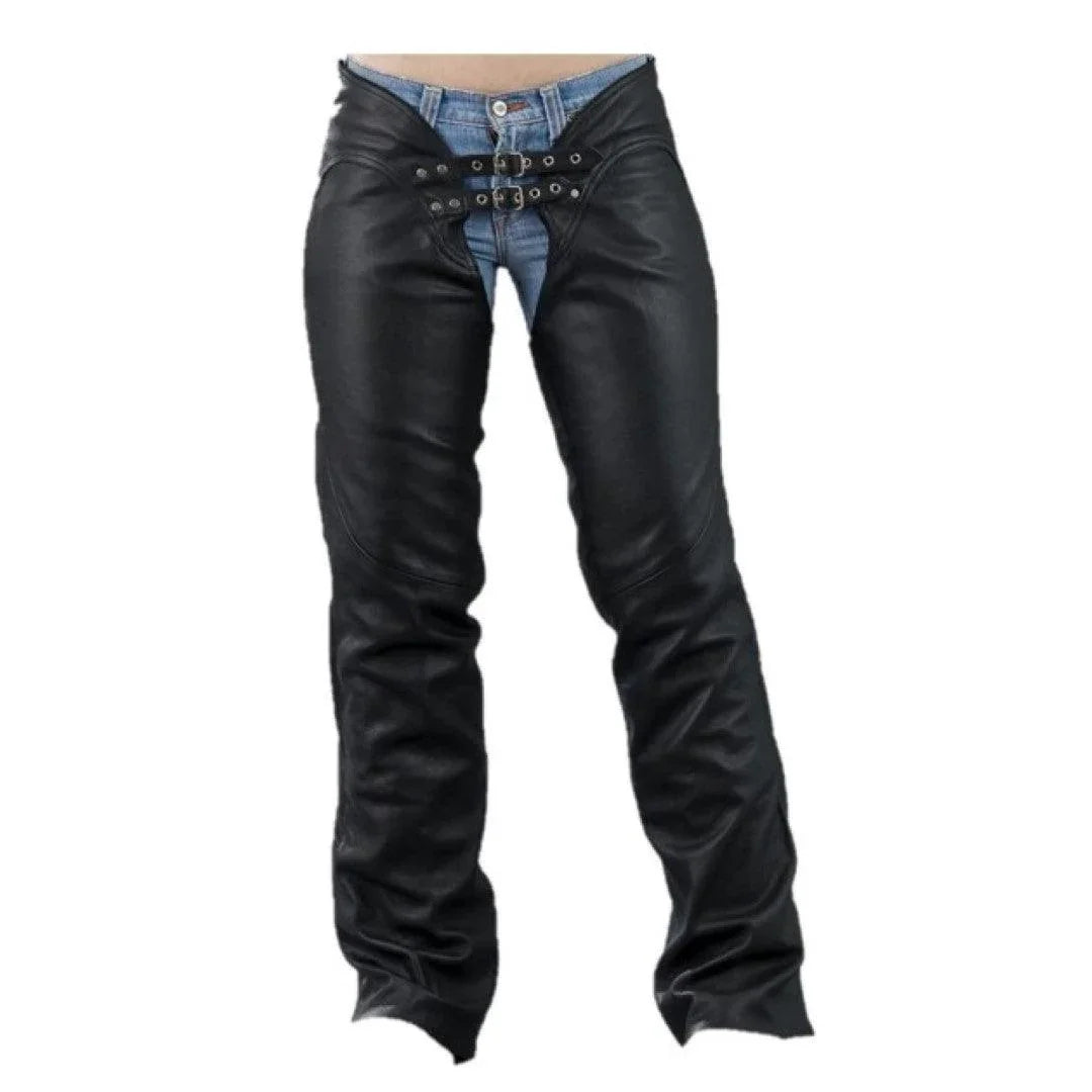 Biker's Chaps Pure Cow Leather - TheBougees
