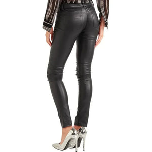 Slim Fit Women Pant With Side Zip Design - TheBougees