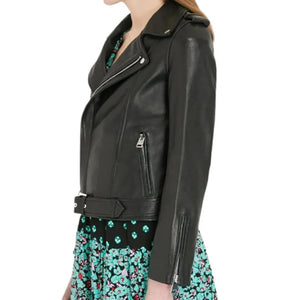 Women Leather Jacket Unique And Classy Design - TheBougees