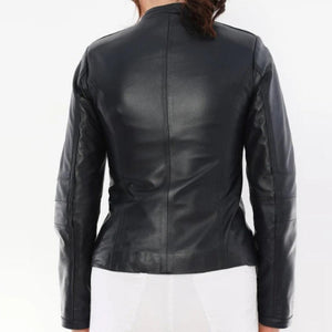 All Season Leather Jacket For Women - TheBougees