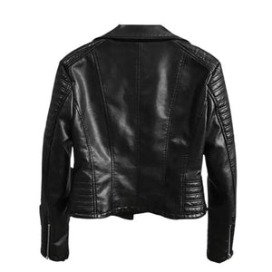 Women Sheep Skin Leather Jacket - TheBougees