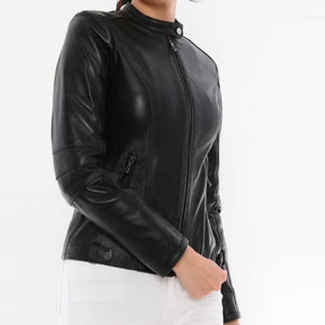 All Season Leather Jacket For Women - TheBougees