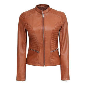 Leather Jacket For Women Biker Style - TheBougees