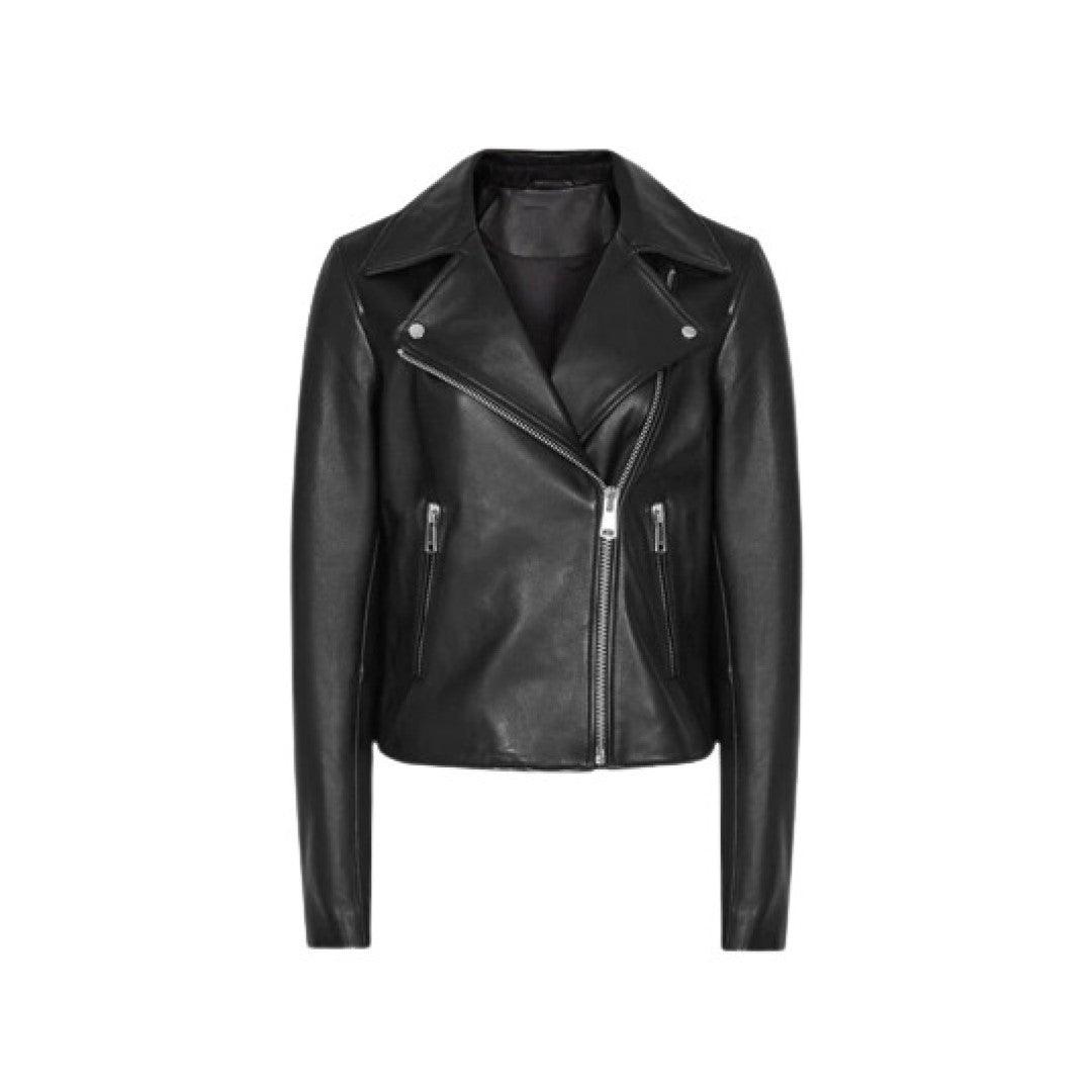 Lamb Skin Leather Jacket, Women - TheBougees