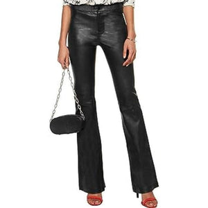 Classical Leather Pants For Women - TheBougees