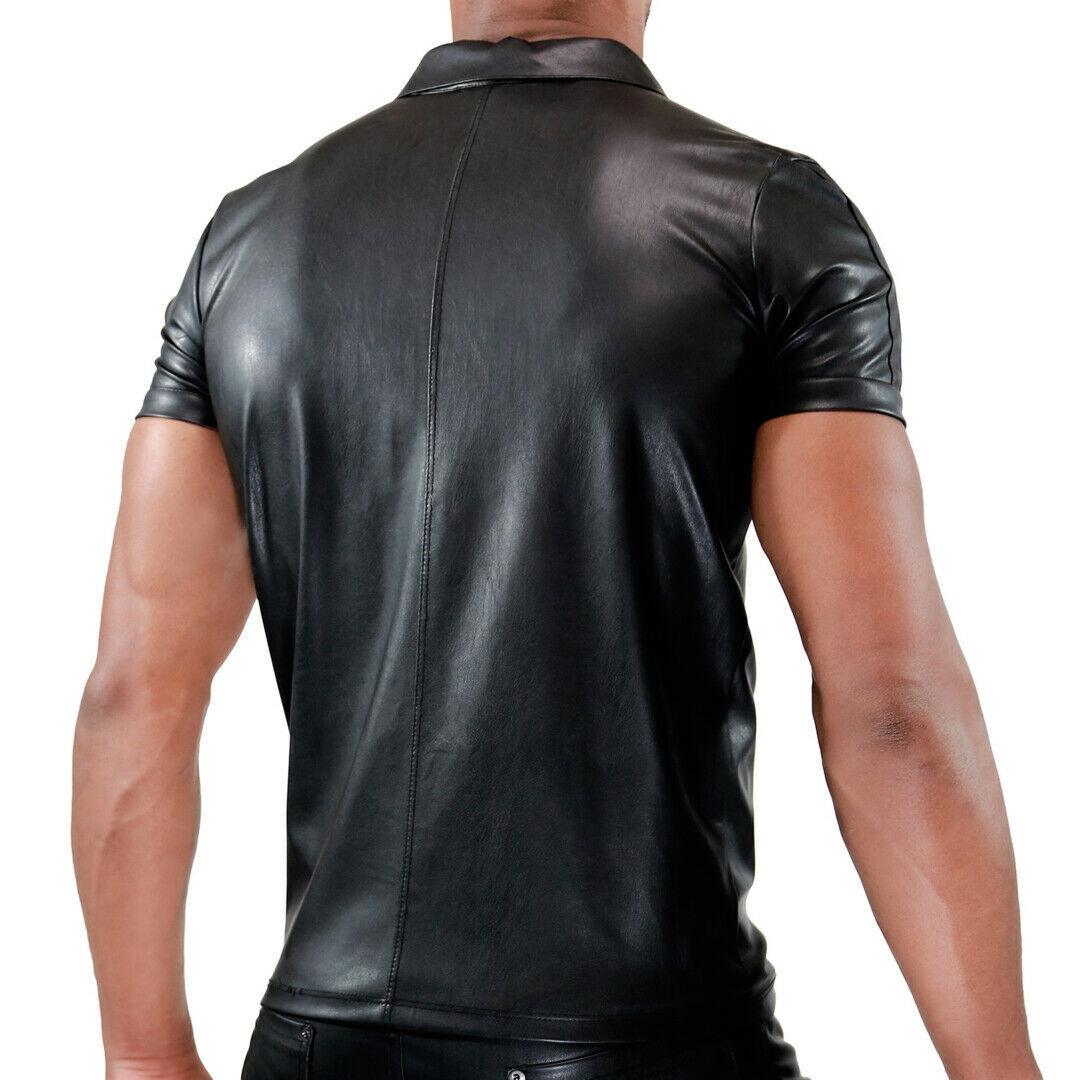 Leather Shirts For Men lambskin Soft Leather - TheBougees