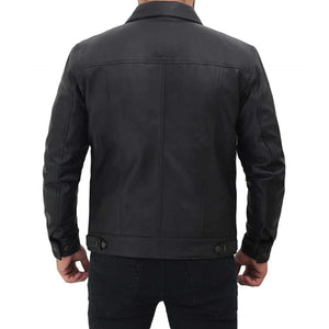 Pure Lamb Skin Leather Shirts - TheBougees