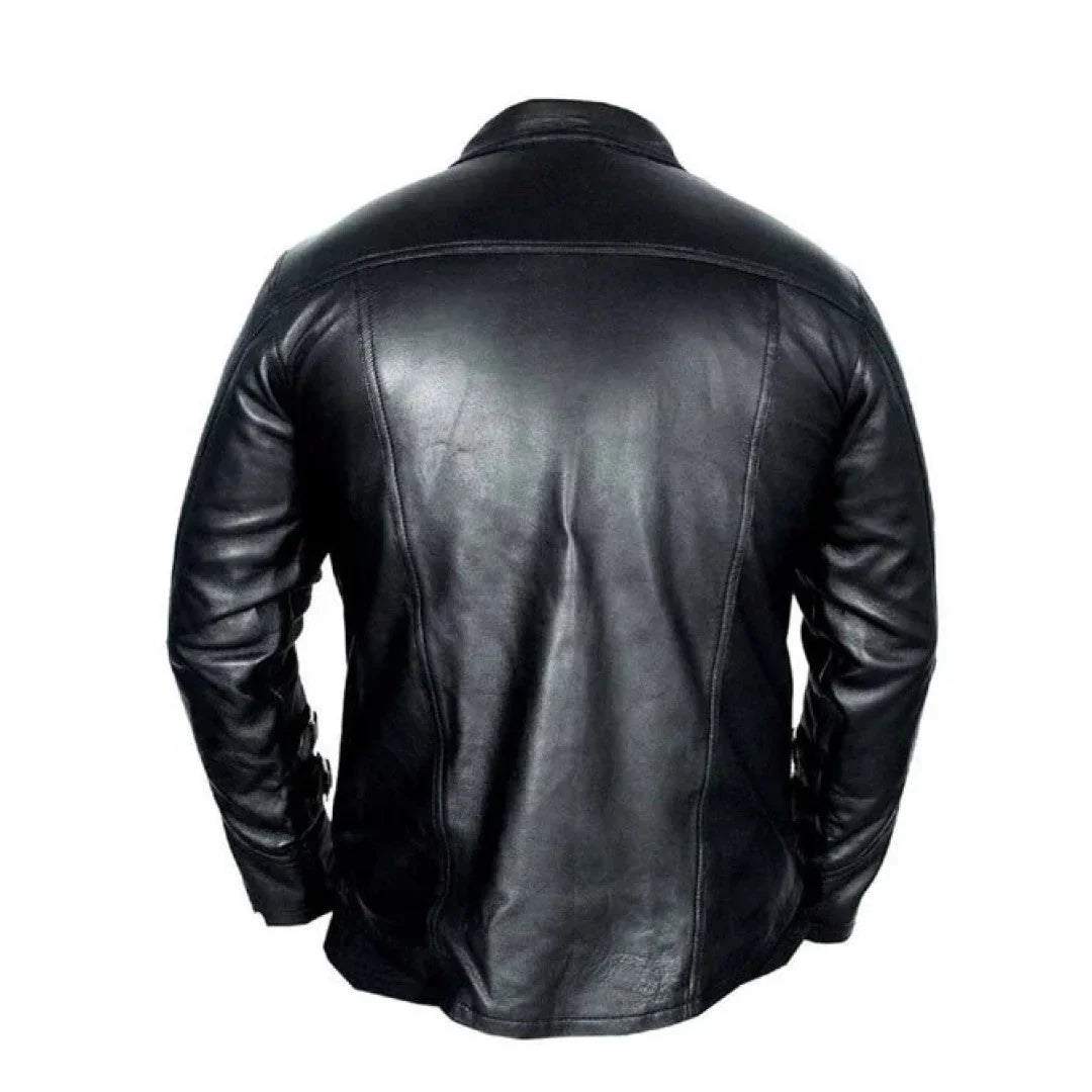 Stylish Leather Shirts Made With Genuine Sheep Leather - TheBougees