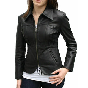Fashionable Leather Shirts For Women - TheBougees