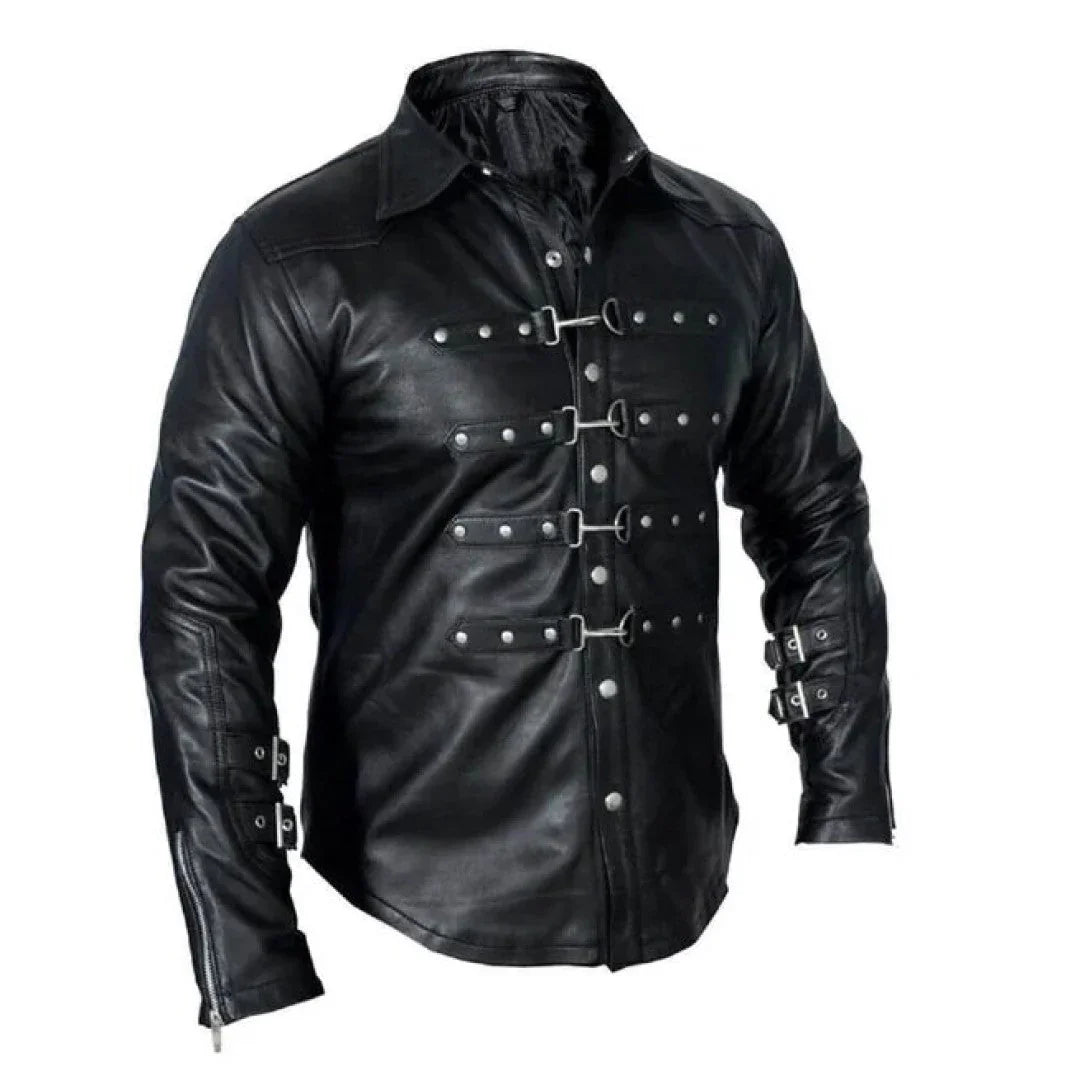 Stylish Leather Shirts Made With Genuine Sheep Leather - TheBougees