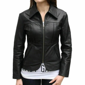 Fashionable Leather Shirts For Women - TheBougees