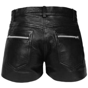 Leather Shorts For Women In Classy Design - TheBougees