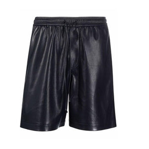 Classy Leather Shorts For Men - TheBougees
