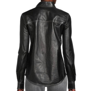 Classy Leather Shirts For Women - TheBougees