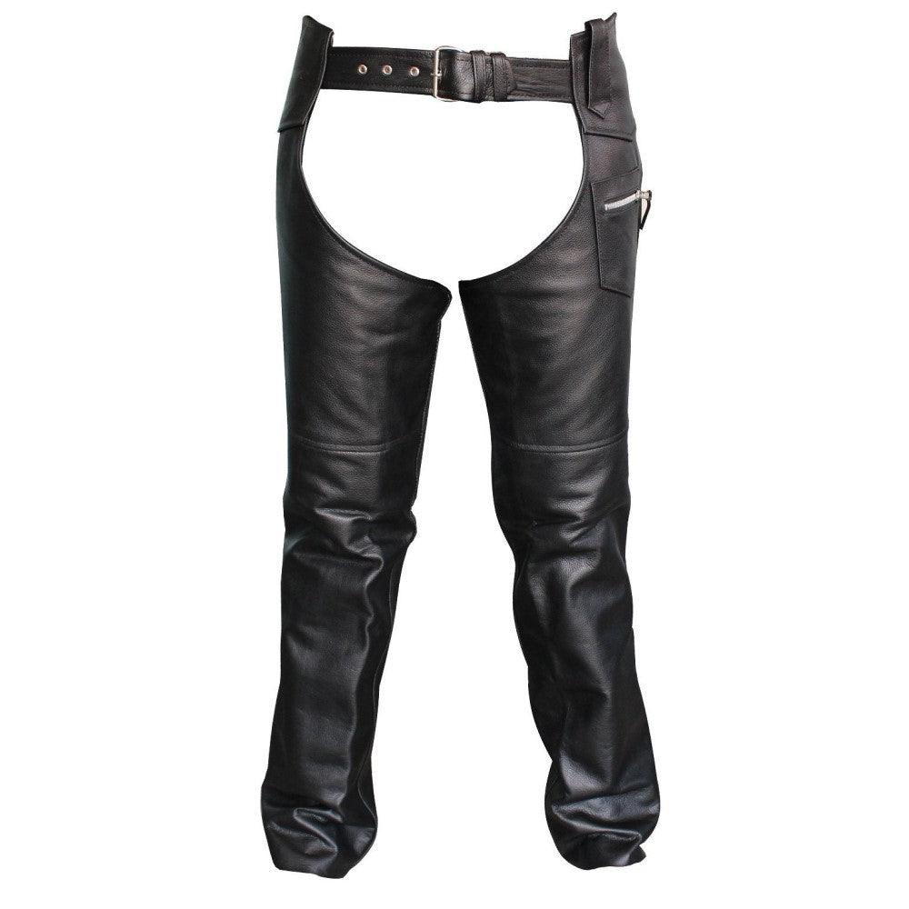 Leather Long Chaps For men's - TheBougees