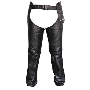 Leather Long Chaps For men's - TheBougees