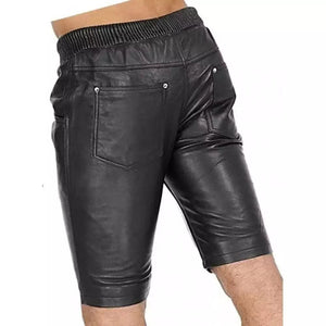 Leather shorts for Men - TheBougees