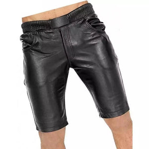 Leather shorts for Men - TheBougees