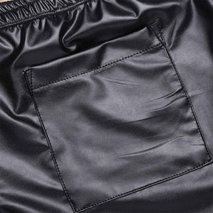 Leather shorts summer boxer - TheBougees