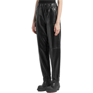 Chic and Comfortable Women's Leather Trouser - Handcrafted with Care - TheBougees