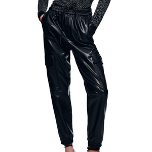 Fashionable Leather Trousers for Women - Perfect for Any Occasion - TheBougees