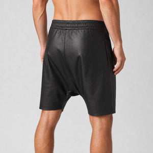 mens leather drop crotch shorts MLS 810061 28