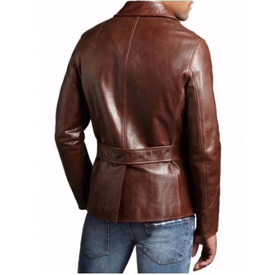 Premium Qulity Leather Shirt For Men - TheBougees