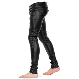 Men Leather pants P05 28 28