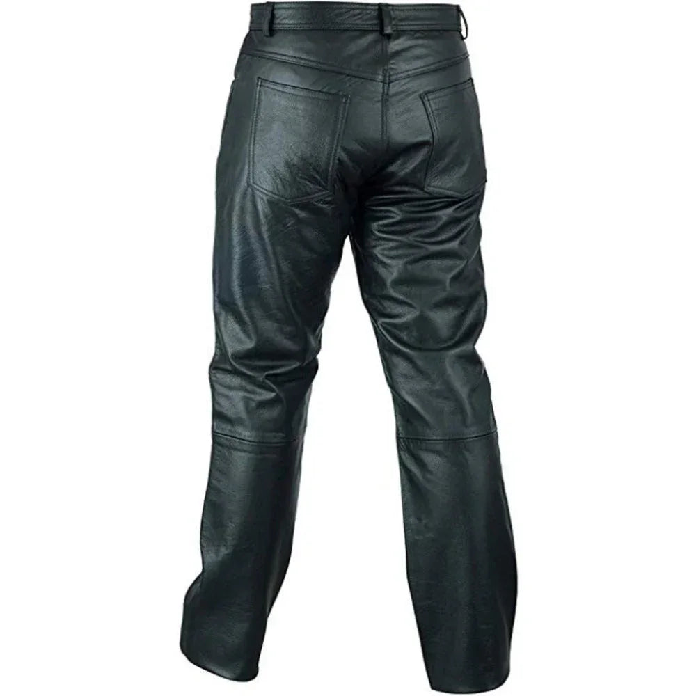 Men Lambskin/Sheep Leather Pant 502 Style - TheBougees