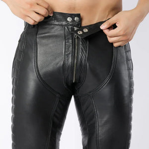 Mens Leather Pants P12_1 28 28