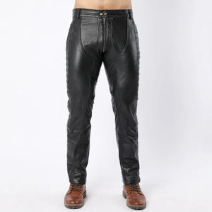 Mens Leather Pants P12_1 28 28