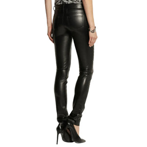 Unique Design Leather Pants Women - TheBougees