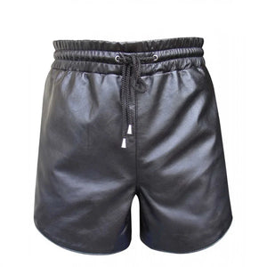 Soft Leather Shorts for Athletes, Gym and Jogging - TheBougees