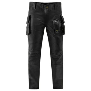 Unique Style Leather Pants For Men - TheBougees