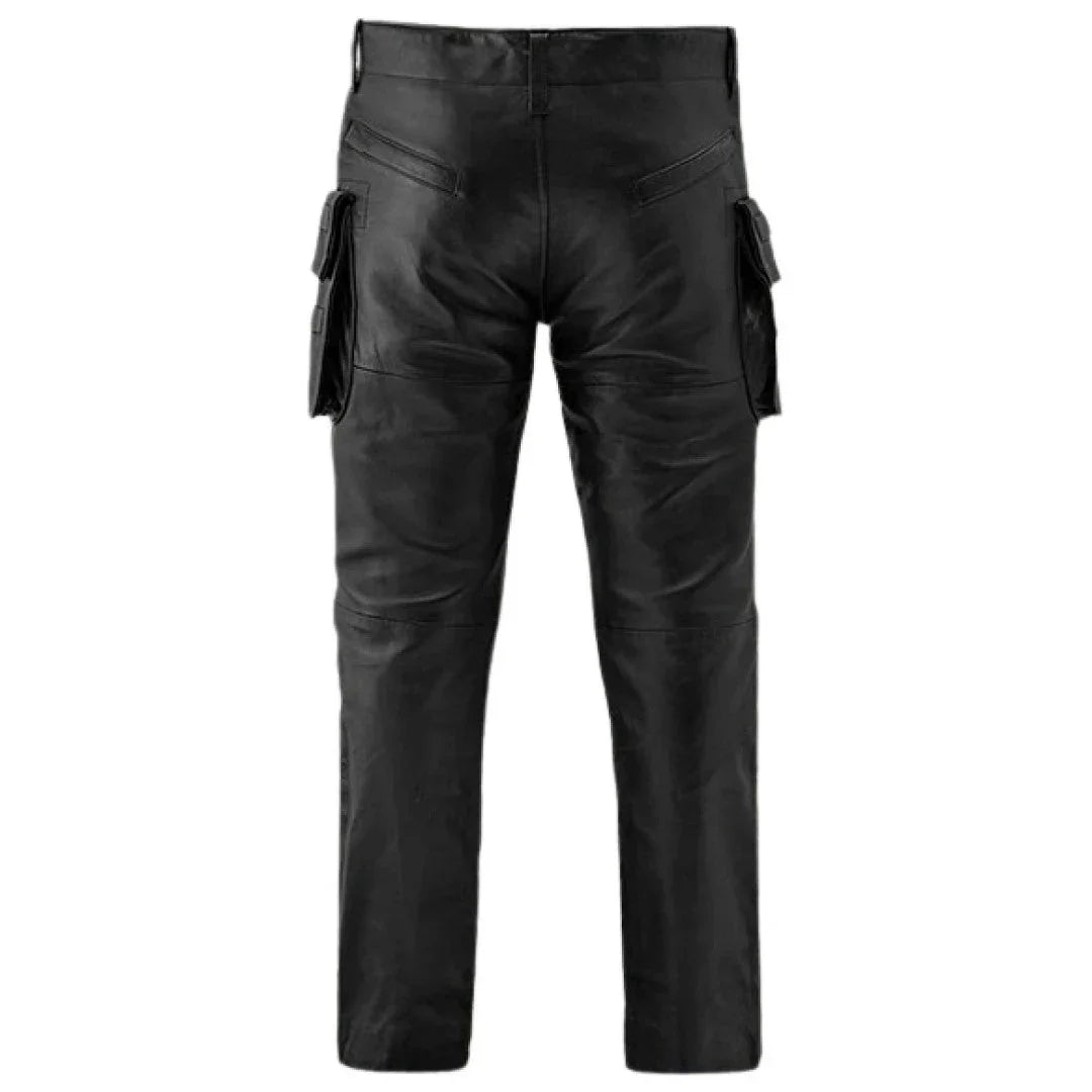 Unique Style Leather Pants For Men - TheBougees