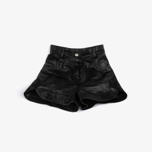 Premium Quality Leather Shorts For Women - TheBougees
