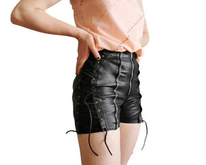 Unique Style Women Shorts For Women With Front And Back Zip Design - TheBougees
