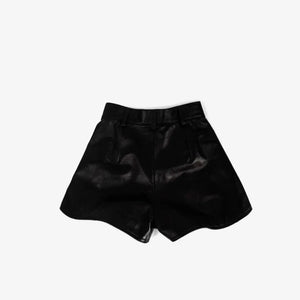 Premium Quality Leather Shorts For Women - TheBougees