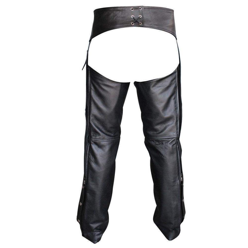 Leather Long Chaps For men's - TheBougees
