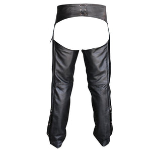 Leather Long Chaps For men's - TheBougees