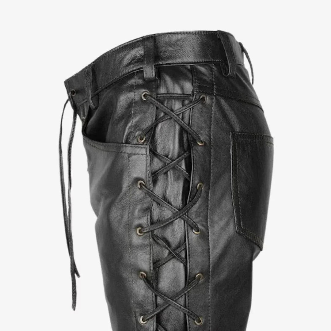 Pure Leather Pants For Men's - TheBougees