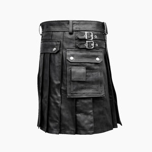 Leather Kilt LK 4 28 Knee