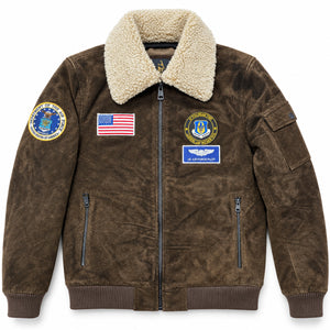 mens suede bomber jacket