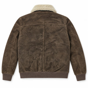 mens suede bomber jacket MLJ 6027 Small